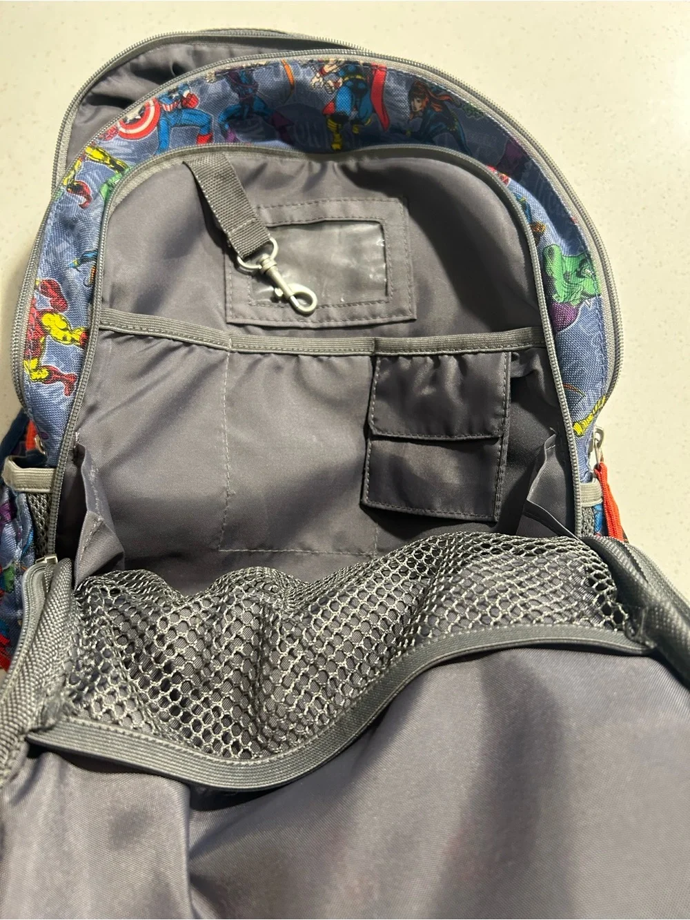 Pottery Barn Marvel Avengers backpack toddler size